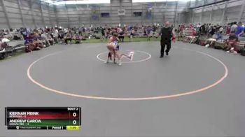 100 lbs Round 1 (8 Team) - Kiernan Meink, Nebraska vs Andrew Garcia, Kansas Red