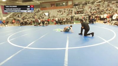 50 kg Cons. Semis - Mia Palumbo, Statesmen Wrestling Club vs Kaelani Shufeldt, Cardinal WC