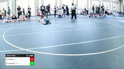 70 lbs Semifinal - Samson Elario, Atc vs River Kovacs, Poway Elite