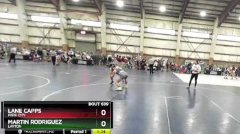 135 lbs Quarterfinal - Martin Rodriguez, Layton vs Lane Capps, Park City