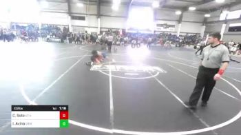 132 lbs Round Of 32 - Cohen Soto, AZ Heat WC vs Issac Avina, Grindhouse WC