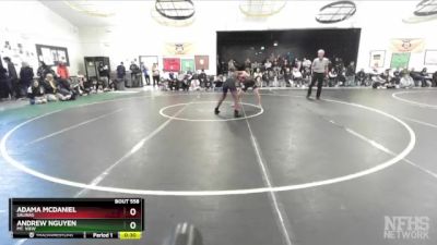 138 lbs Cons. Round 3 - Adama Mcdaniel, Salinas vs Andrew Nguyen, Mt. View