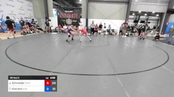 63 kg Rr Rnd 5 - John Schneider, South Side Blue vs Tyler Visciano, Vougar's Honors Wrestling Black