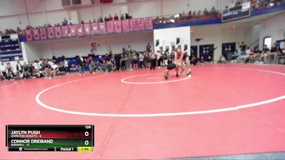 126 lbs Placement (16 Team) - Connor Dreiband, Norwell vs Jaylyn Pugh, Hamilton Heights