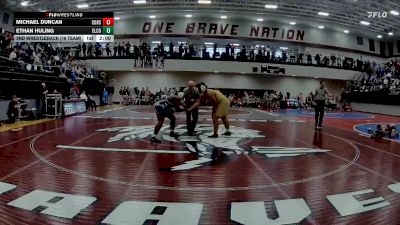 285 lbs 2nd Wrestleback (16 Team) - MICHAEL DUNCAN, Commerce Hs vs Ethan Huling, Elbert County