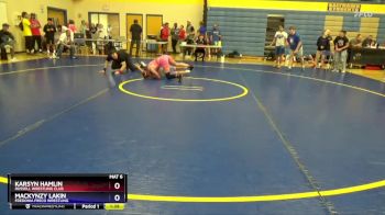 115 lbs Round 3 - Karsyn Hamlin, Russell Wrestling Club vs Mackynzy Lakin, Fredonia FRECO Wrestling