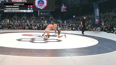 120 lbs Champ. Rd Of 32 - Nikolas Duarte, Illinois vs Xavier Seabury, New York