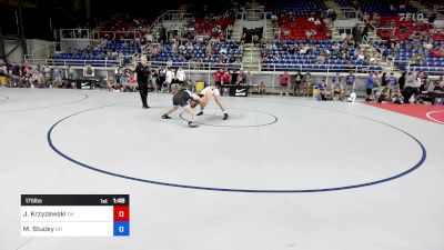 175 lbs Cons 32 #1 - James Krzyzewski, OH vs Mason Stucky, OR