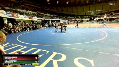 106 lbs Champ Round 1 (16 Team) - Noah Meade, Richlands vs Kam Harrell, Poquoson