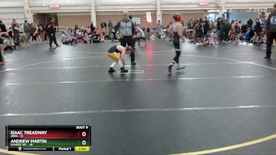 78 lbs Round 3 (6 Team) - Isaac Treadway, Ares vs Andrew Martin, Dundee WC