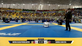 Gabrielle Kari Etzel vs Mayssa Caldas Pereira Bastos 2026 Brasileiro Jiu-Jitsu IBJJF