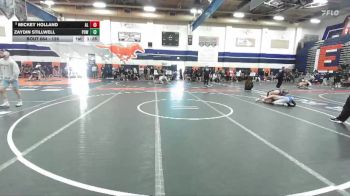 126 lbs Quarterfinal - Mickey Holland, Alta Loma vs Zaydin Stillwell, Poway