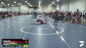 153 lbs Quarterfinal - Damion Hedgspeth, Portage PWC vs Juan Asta, Northwest Red Crushers