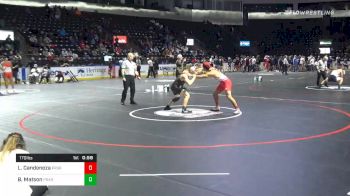 170 lbs 7th Place - Logan Candenoza, Prosser vs Ben Matson, Prairie