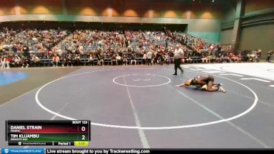 132 lbs Champ. Round 1 - Tim Kijjambu, Granite Bay vs Daniel Strain, Modoc