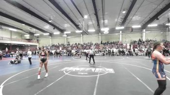 123 lbs Consolation - AlexAndrea Corona, No Team vs CeJae Snyder, Southwest Hammers