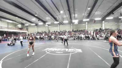 123 lbs Consolation - AlexAndrea Corona, No Team vs CeJae Snyder, Southwest Hammers