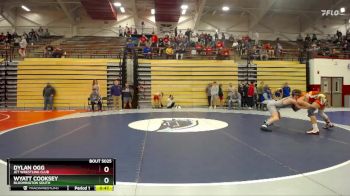 144 lbs Cons. Round 6 - Wyatt Cooksey, Bloomington South vs Dylan Ogg, Jet Wrestling Club