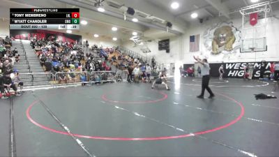 138 lbs 7th Place Match - Tony Membreno, Laguna Hills vs Wyatt Chandler, Santa Margarita