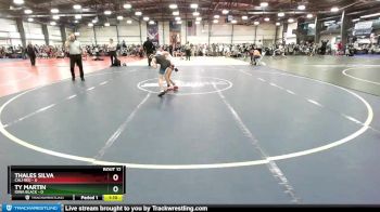 72 lbs Rd# 6- 9:00am Saturday Final Pool - Thales Silva, Cali Red vs Ty Martin, Iowa Black