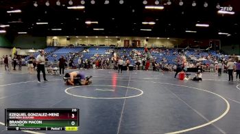 215 lbs Cons. Round 1 - Ezequiel Gonzalez-mendez, Northern Guilford vs Brandon Macon, Green Hope