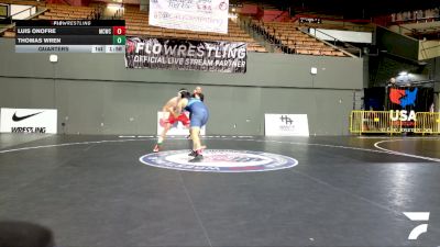 Open Men - 97 lbs Quarters - Luis Onofre, Mad Cow Wrestling Club vs Thomas Wren