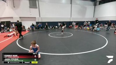 75 lbs Cons. Round 5 - Jaken Stevens, Maverick Elite Wrestling Club vs Forrest Rose, Best Trained Wrestling