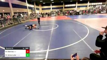 116 lbs Round Of 16 - Mia Ramirez, Dog Pound Wrestling vs MacKenzie Schexnyder, Team Venum