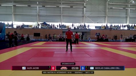 Alex Jacob vs Nicolas Caballero Crucci 2025 ADCC South American Championship