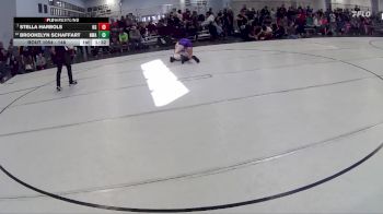 148 lbs Champ. Round 1 - Stella Harbols, Kearney Girls vs Brookelyn Schaffart, Nebraska Wrestling Academy