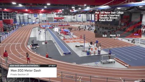 Men's 200m, Finals 21