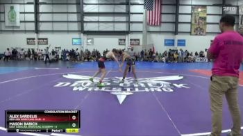 106 lbs Semis & 1st Wb (8 Team) - Alex Sardelis, RED LION WRESTLING CLUB vs Mason Babich, EAST CAROLINA WRESTLING ACADEMY