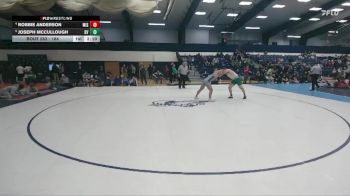 184 lbs 3rd Place Match - Robbie Anderson, Misericordia vs Joseph McCullough, Delaware Valley