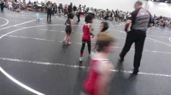 52 lbs Round 2 (3 Team) - Mateo Isom, Alpha Elite vs Alaina Saavedra, Top Rank