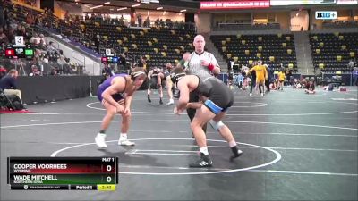157 lbs Champ. Round 1 - Wade Mitchell, Northern Iowa vs Cooper Voorhees, Wyoming