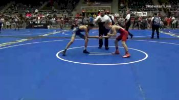 108 lbs Consolation - Cole Lausch, Michigan West Wrestling vs Sergio Vega, Tucson Cyclones