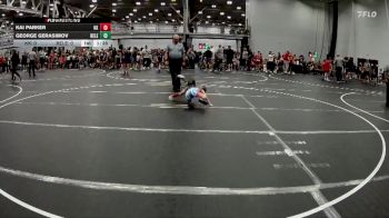 48 lbs Round 1 (8 Team) - Kai Parker, Kardiac Kidz vs George Gerasimov, Revival Legacy