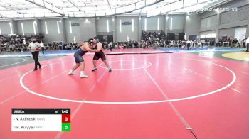 285 lbs Round Of 16 - Nuh Ajdinoski, Danbury vs Begench Benny Kulyyev, Simsbury