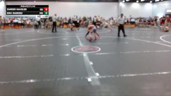 95 lbs Round 3 - Zander Hausler, Heard Wrestling Club vs Eric Ramirez, Wolverine Wrestling Club