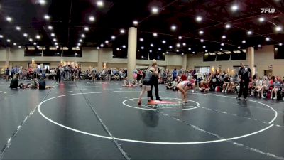 110 lbs 4th Wrestleback (16 Team) - Caylee Calhoun, North DeSoto WC vs Christina Bivins, Team Arkansas