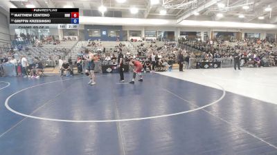 157 lbs Champ. Rd Of 32 - Matthew Centeno, ROUGH HOUSE WRESTLING vs Griffin Krzesinski