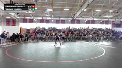 132 lbs Quarterfinal - Theodore Cardarelli, Saint John's vs Michael Leskoski, Taunton