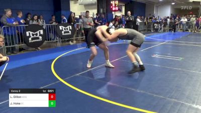 155 lbs Consy 2 - Liam Dillon, Neighborhood vs Jakob Hoke, St. Paris Graham - OH