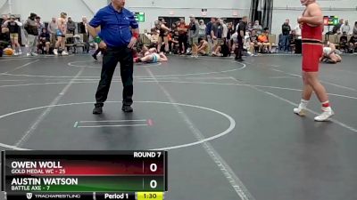 150 lbs Round 7 (8 Team) - Owen Woll, Gold Medal WC vs Austin Watson, Battle Axe