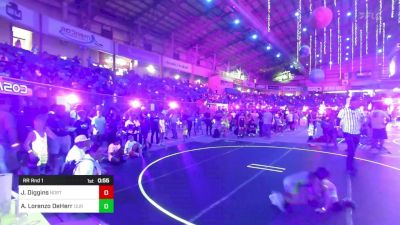 66 lbs Rr Rnd 1 - Jade Diggins, Northeast Colorado Sirens vs Aria Lorenzo DeHerrera, Duran Elite