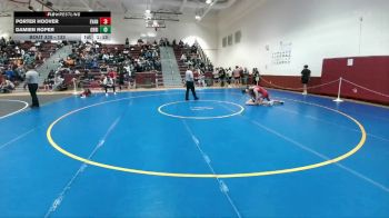 132 lbs Cons. Round 2 - Damien Roper, Green River vs Porter Hoover, Evanston