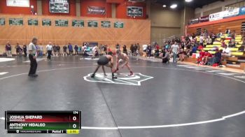 174 lbs Champ. Round 2 - Joshua Shepard, Bakersfield vs Anthony Hidalgo, Rio Hondo