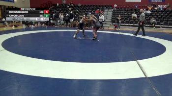 133 lbs 1st Place Match - Christian Davis, Lander vs Aaron Lucio, Southeastern