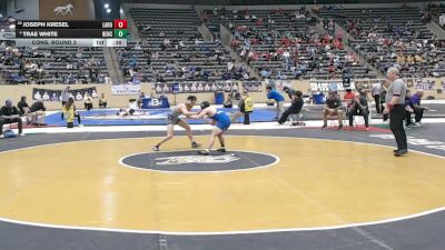 144 lbs Cons. Round 2 - Joseph Kresel, LaRue County vs Trae White, Henry Clay