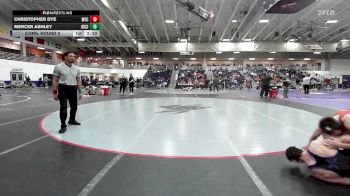 149 lbs Cons. Round 5 - Mercer Ashley, Oklahoma City vs Christopher Dye, Missouri Valley